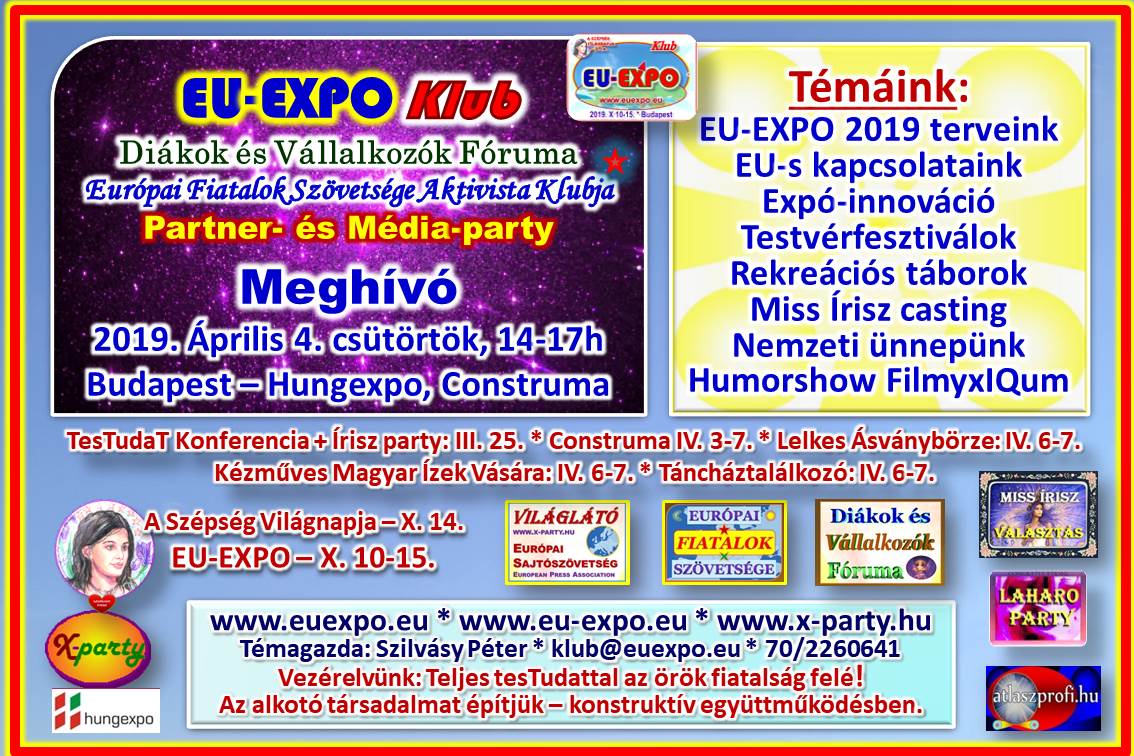 EU-EXPO Klub - 2019-04-04 - Construm&aacute;n
